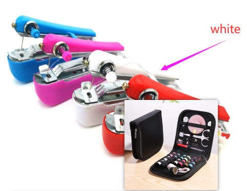 Small Household Hand-held Portable Manual Sewing Machine